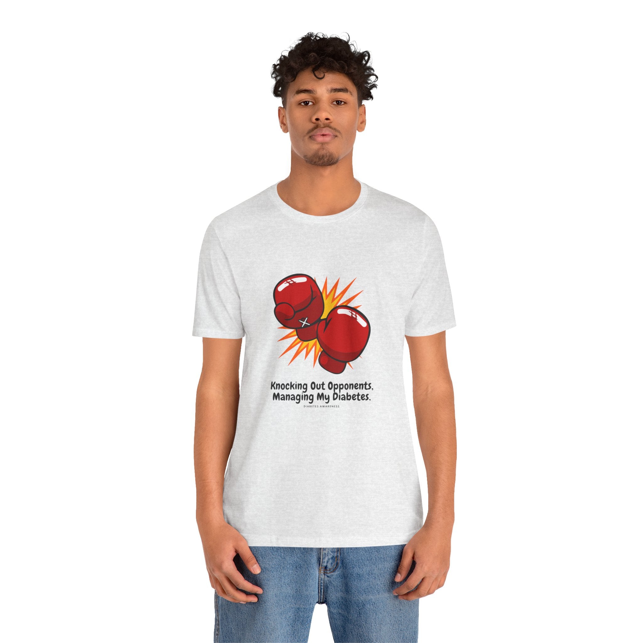 Diabetes & Boxing - Unisex Tee The Diabuddies Store T-Shirts $22.50