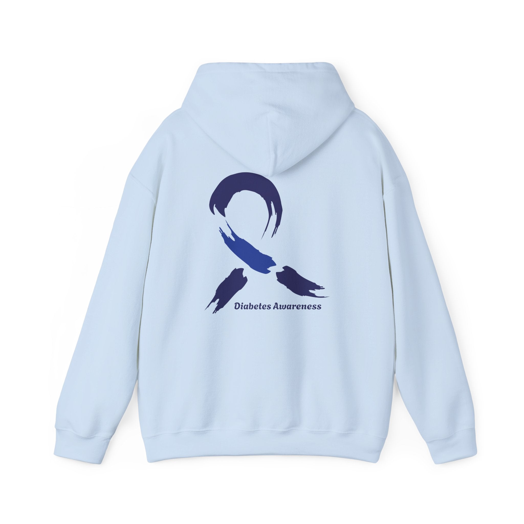 The Diabuddies Store Diabetes Awareness - Blue Ribbon - Unisex Hoodie Diabetes Awareness - Blue Ribbon - Unisex Hoodie: Wear your support, share your story. Classic unisex hoodie to raise vital diabetes awareness & show solidarity Hoodies $32.41