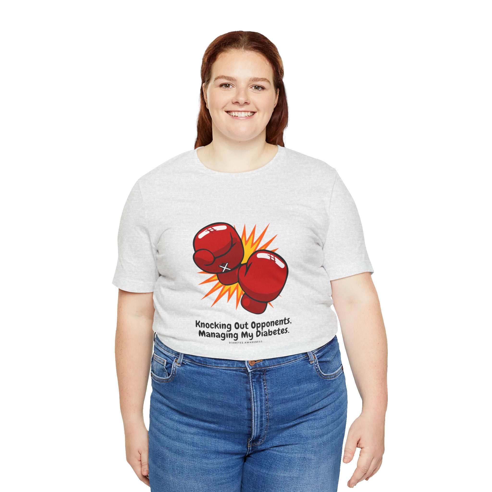 Diabetes & Boxing - Unisex Tee The Diabuddies Store T-Shirts $22.50