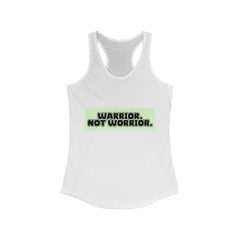 The Diabuddies Store Warrior. Not Worrior. - Racerback Tank Warrior. Not Worrior. - Racerback Tank: For those who face challenges head-on & spell "warrior" right. A clear statement of strength, resilience & sharp detail. Tank Tops $19.96