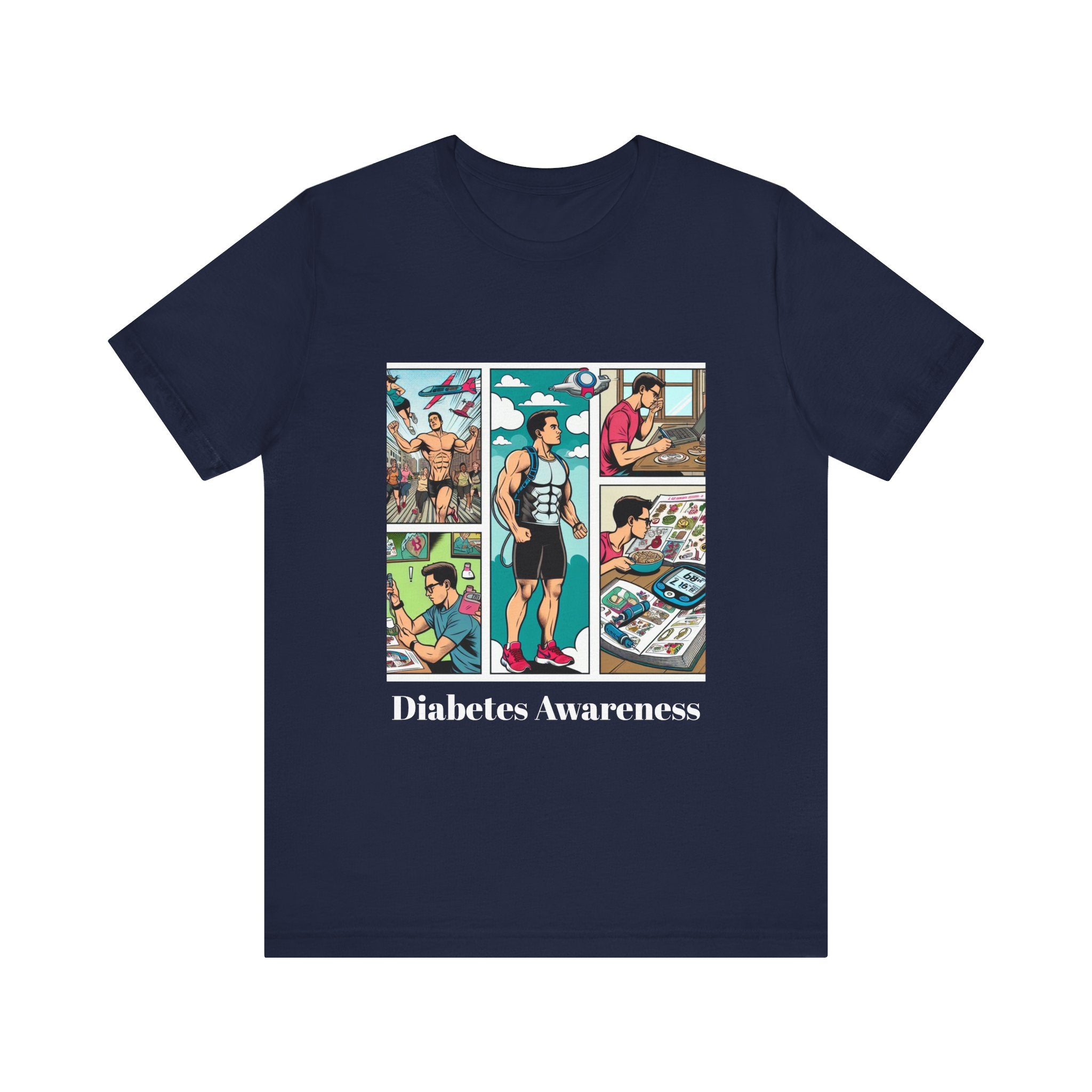 Vintage Comic Style - Unisex Tee The Diabuddies Store T-Shirts $22.38