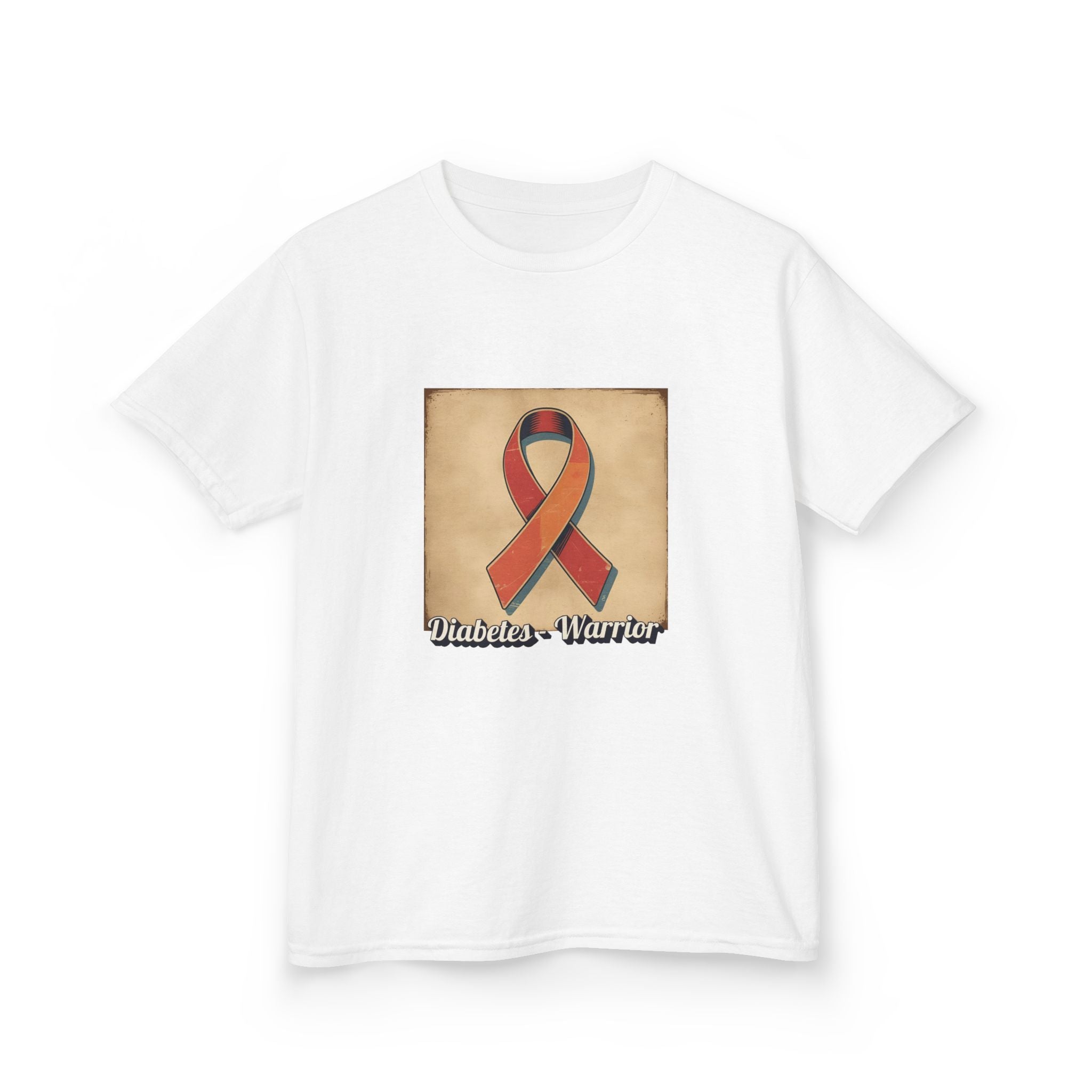 The Diabuddies Store Diabetes Warrior, Retro Look - Kids Tee Diabetes Warrior, Retro Look - Kids Tee: Let your young one show off their strength and style with our "Diabetes Warrior, Retro Look" Kids Tee! T-Shirts $17.74