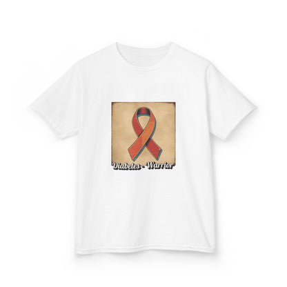 The Diabuddies Store Diabetes Warrior, Retro Look - Kids Tee Diabetes Warrior, Retro Look - Kids Tee: Let your young one show off their strength and style with our "Diabetes Warrior, Retro Look" Kids Tee! T-Shirts $17.74