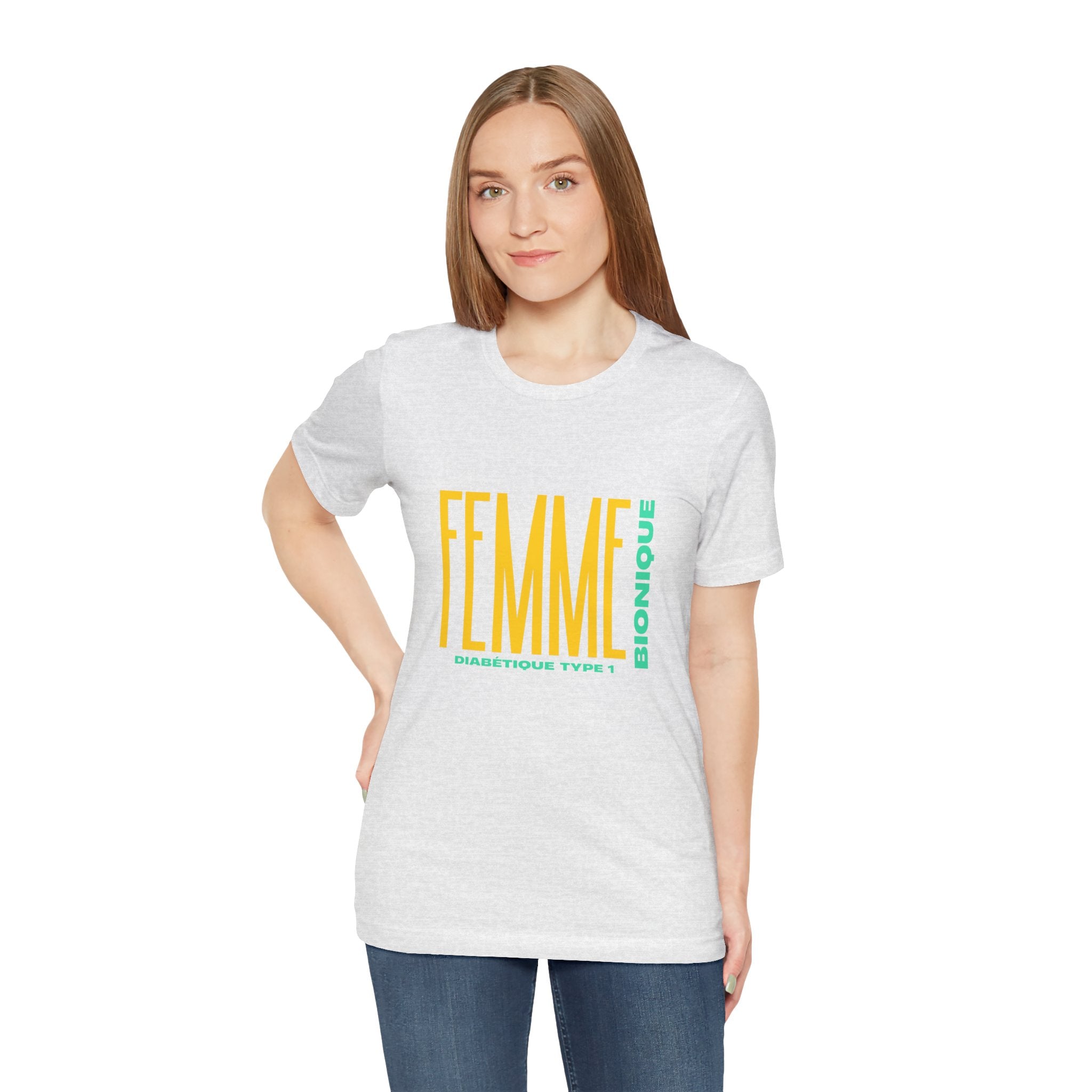 Bionic Woman (French) - Unisex Tee