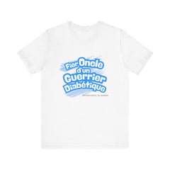 Proud Uncle of Diabetic Warrior (French/Nephew) - Unisex Tee The Diabuddies Store T-Shirts $22.50