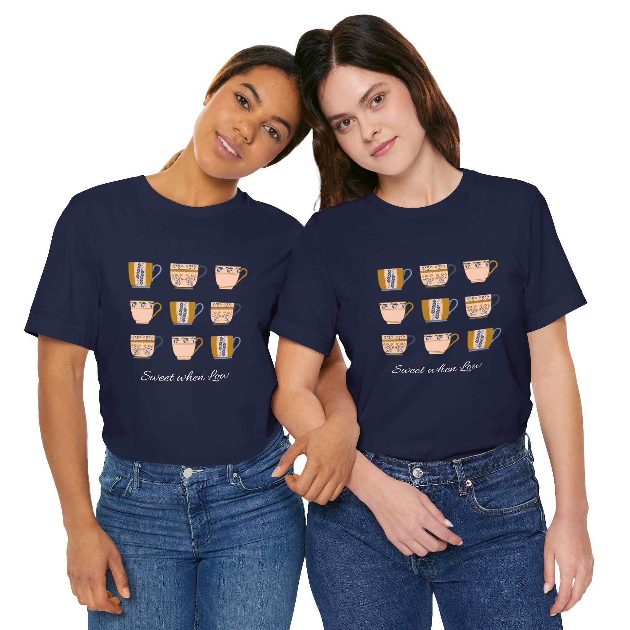 The Diabuddies Store Diabetes Awareness, Sweet when Low - Unisex Tee Diabetes Awareness, Sweet when Low - Unisex Tee: Why not add sugar when low? This "Sweet When Low" tee gets it. For those who know the unique craving for something sweet during a blood s