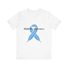 Feather, Blue Ribbon - Unisex Tee The Diabuddies Store T-Shirts $22.38