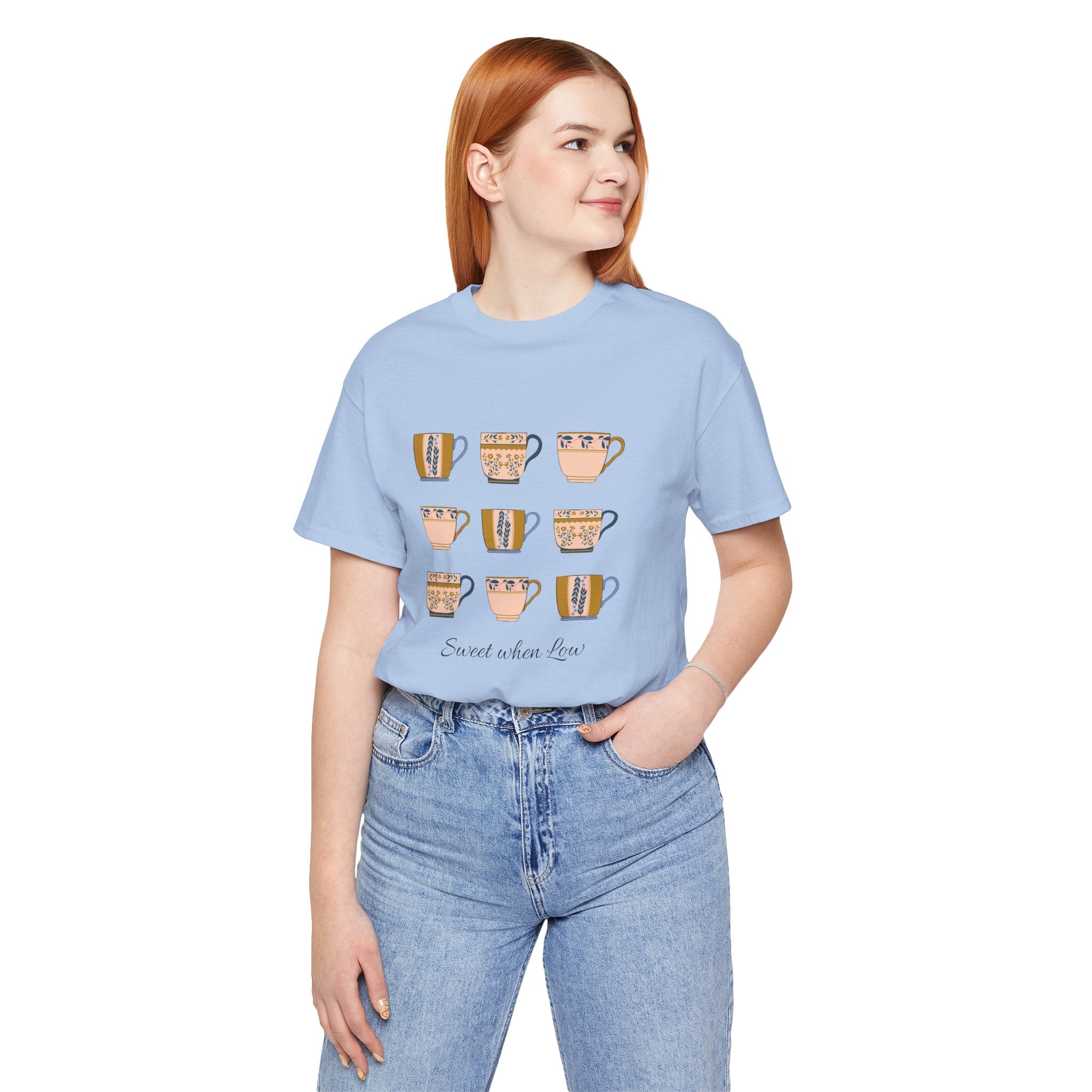 The Diabuddies Store Diabetes Awareness, Sweet when Low - Unisex Tee Diabetes Awareness, Sweet when Low - Unisex Tee: Why not add sugar when low? This "Sweet When Low" tee gets it. For those who know the unique craving for something sweet during a blood s