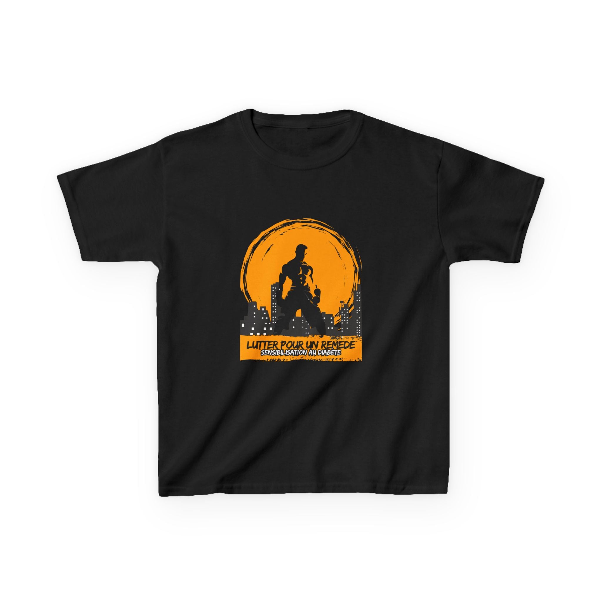 The Diabuddies Store Fighting for a Cure (French) - Kids Tee Fighting for a Cure (French) - Kids Tee: This soft, comfy tee is for the little fighter in your life. Featuring the phrase "Lutter pour un remède" (Fighting for a Cure) in French, it's a powerfu