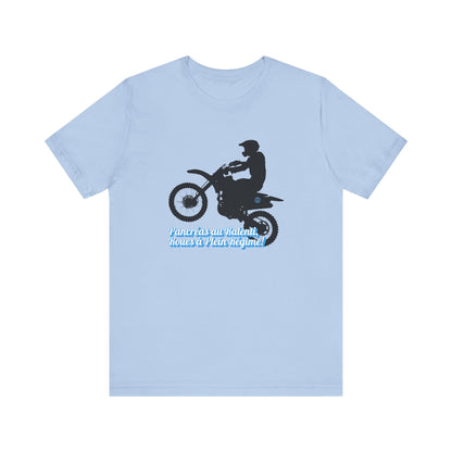 Lazy Pancreas, Wheels at Full Speed (French) - Unisex Tee The Diabuddies Store T-Shirts $22.50