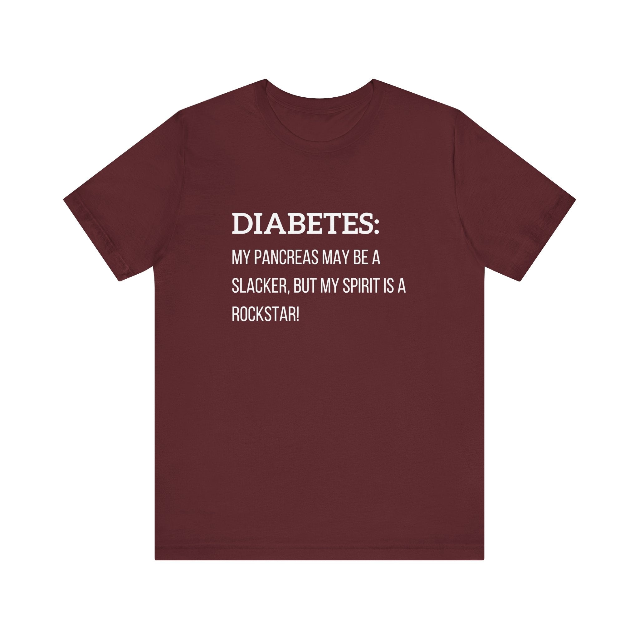 Slacker Pancreas & Rockstar! - Unisex Tee The Diabuddies Store T-Shirts $22.50