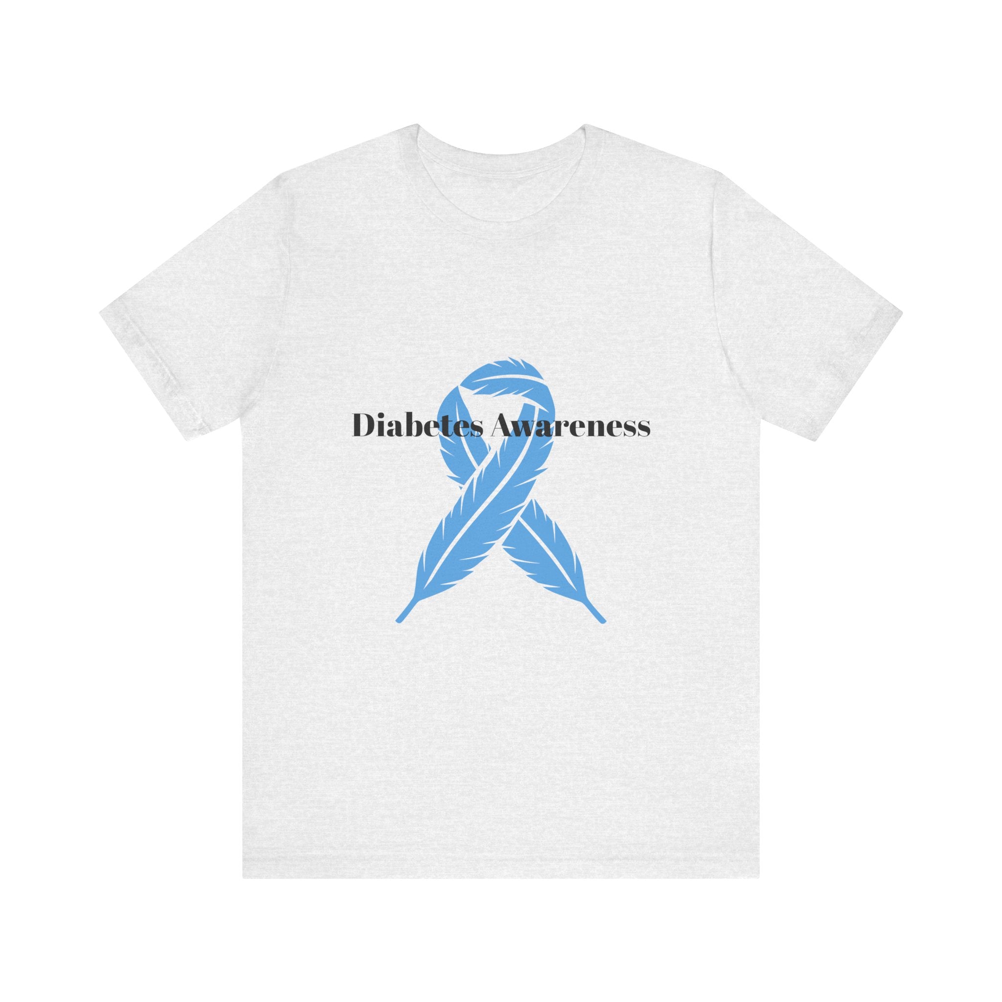 Feather, Blue Ribbon - Unisex Tee The Diabuddies Store T-Shirts $22.38