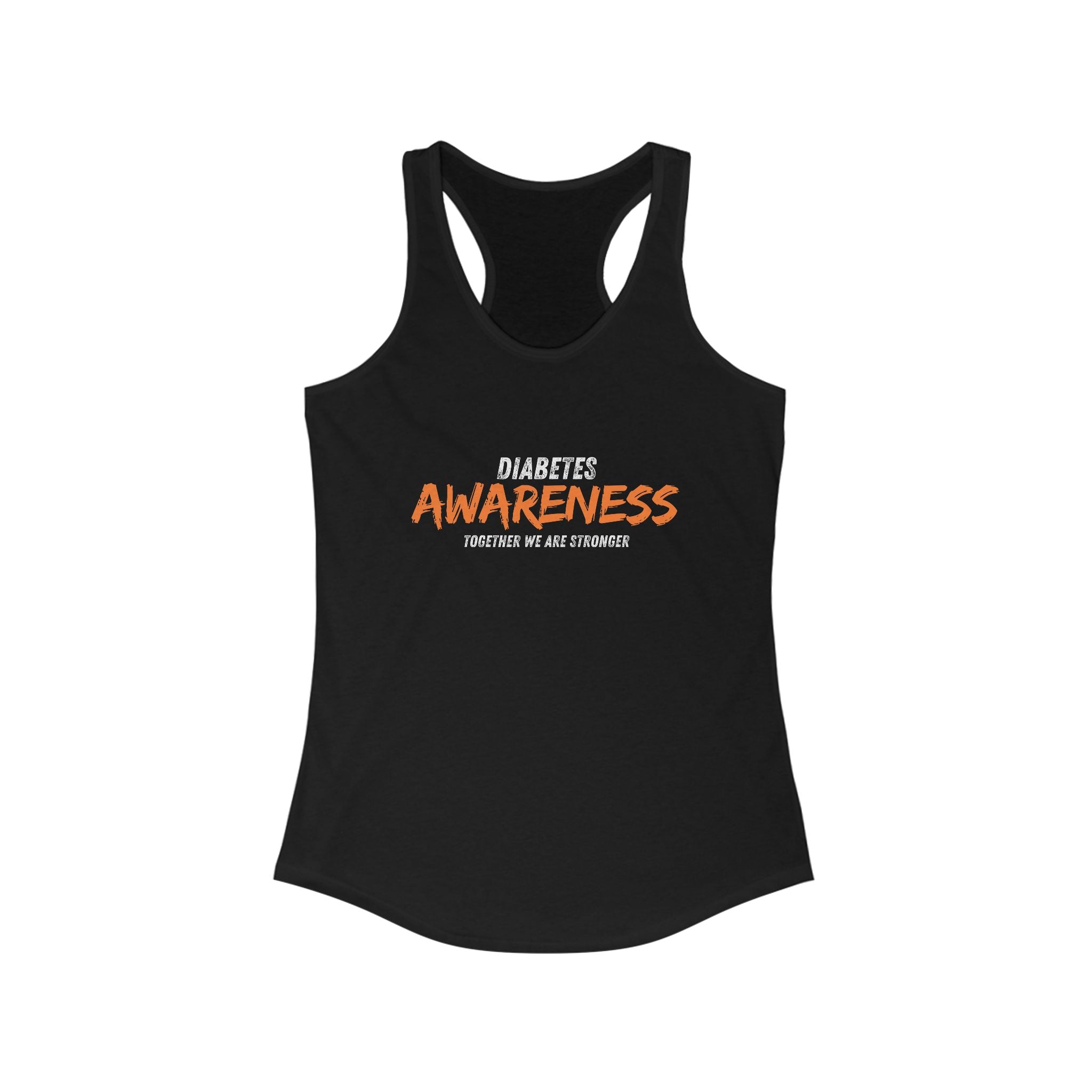 Stronger Together - Racerback Tank The Diabuddies Store Tank Tops $19.96