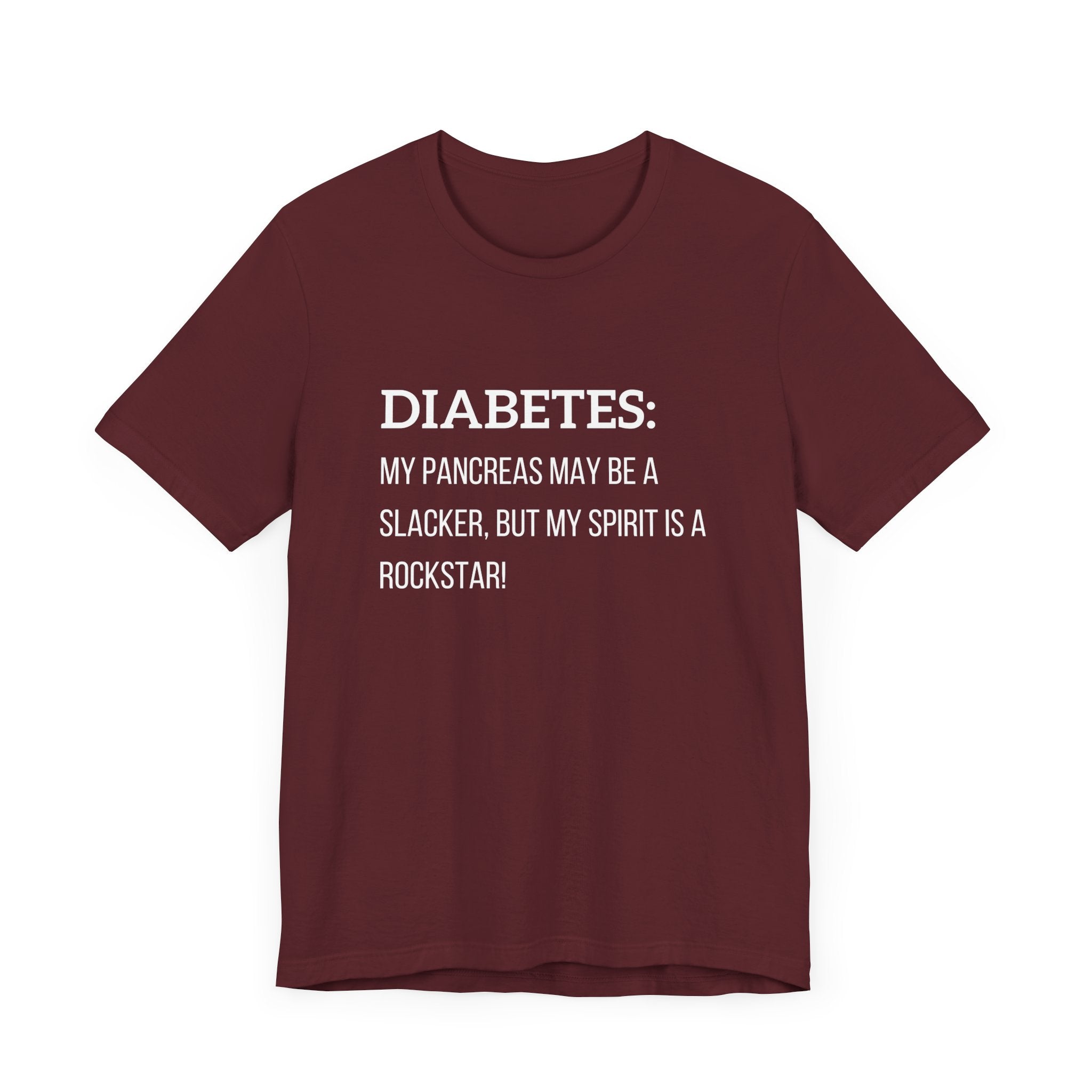 Slacker Pancreas & Rockstar! - Unisex Tee The Diabuddies Store T-Shirts $22.50