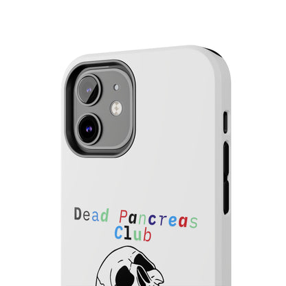 Skull & Flowers Dead Pancreas Club - Phone Case The Diabuddies Store Mobile Phone Cases $18.23