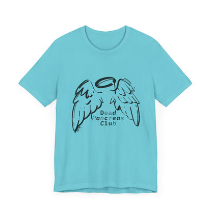 Dead Pancreas Club (Angel wings) - Unisex Tee The Diabuddies Store T-Shirts $24.25