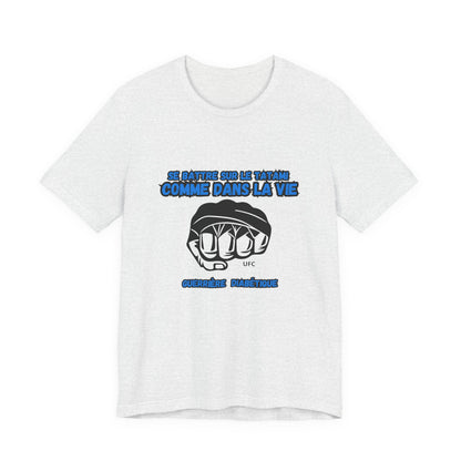The Diabuddies Store Diabetes & UFC (French/Guerrière) Unisex Tee Diabetes & UFC (French/Guerrière) Unisex Tee: Fight on the mat, fight in life. Empowering unisex shirt for Diabetic Warriors. Show your strength & resilience. T-Shirts $30.27