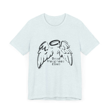 The Diabuddies Store Dead Pancreas Club (Angel Wings) Bundle You are an angel in this fight. Embrace your journey with the "Dead Pancreas Club" T-shirt and Cap bundle, featuring a powerful angel wings design. This isn't just a statement—it's a symbol of s
