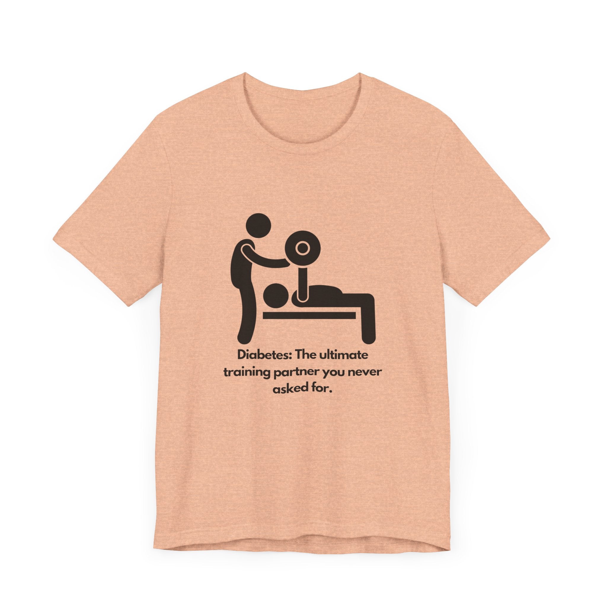 Diabetes: Ultimate Training Partner - Unisex Tee The Diabuddies Store T-Shirts $25.00