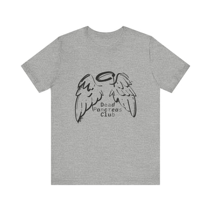 Dead Pancreas Club (Angel wings) - Unisex Tee The Diabuddies Store T-Shirts $24.73