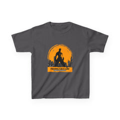 The Diabuddies Store Fighting for a Cure - Kids Tee Fighting for a Cure - Kids Tee: This soft, comfy tee is for the little fighter in your life. Featuring the phrase ''Fighting for a Cure'', it's a powerful way for kids to show their support and stand wit