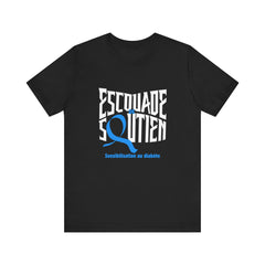 The Diabuddies Store T1D Support Squad (French)- Unisex Tee T1D Support Squad (French)- Unisex Tee: Join the T1D Support Squad! A soft, comfy tee for anyone showing love and solidarity for the T1D warrior in their life. T-Shirt Awareness clothing,Casual W