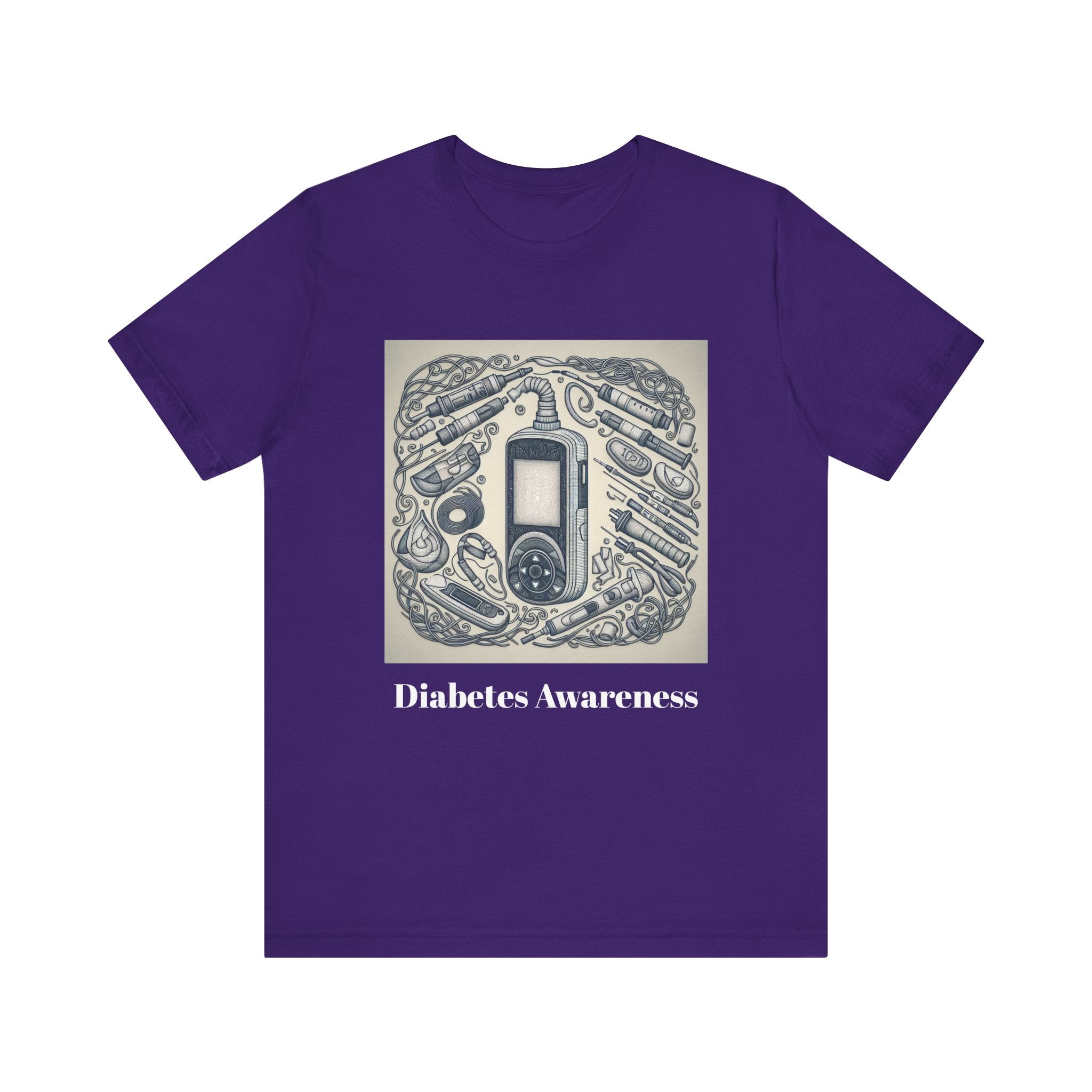 Diabetic Pump Supplies - Unisex Tee The Diabuddies Store T-Shirts $22.38