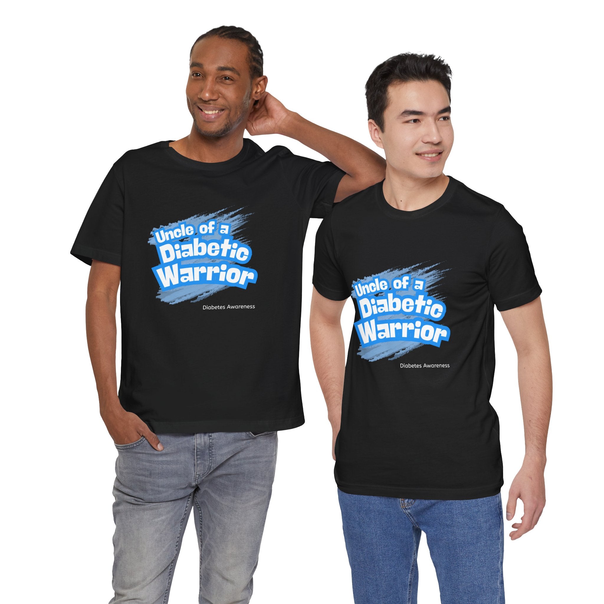 Uncle of a Diabetic Warrior - Unisex Tee The Diabuddies Store T-Shirts $22.50
