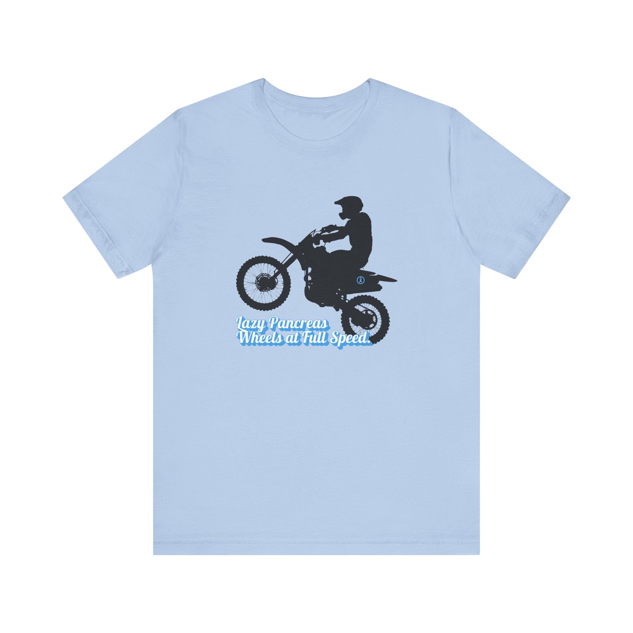 Lazy Pancreas, Wheels at Full Speed - Unisex Tee The Diabuddies Store T-Shirts $22.50