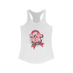 Her fight is my Fight! (Pink) - Racerback Tank The Diabuddies Store Tank Tops $19.96