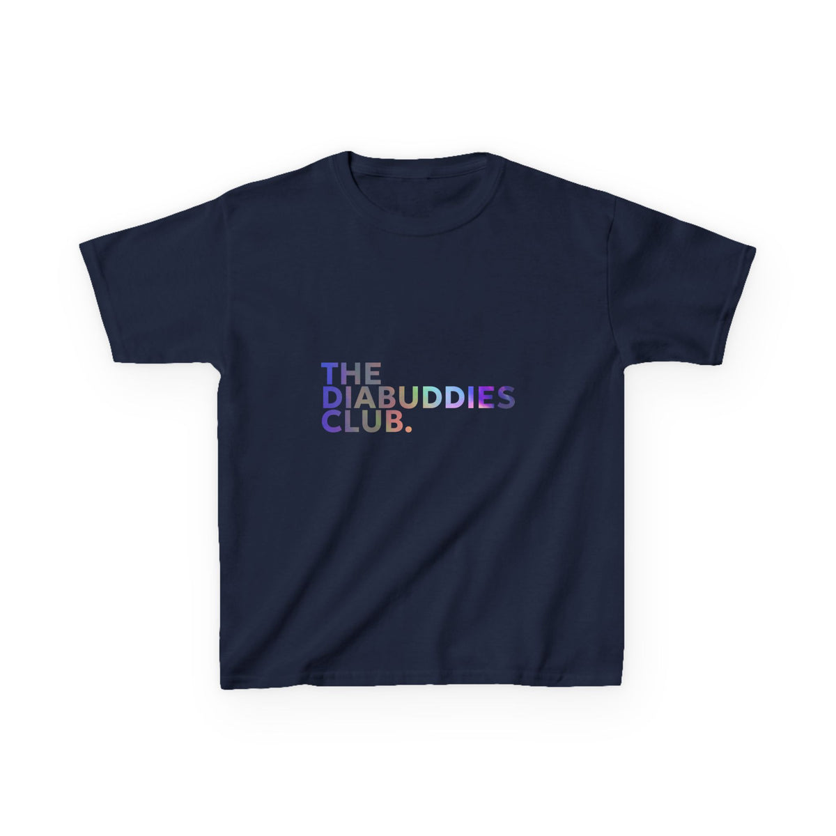 Colorful Diabuddies Club - Kids Tee The Diabuddies Store T-Shirts $19.22