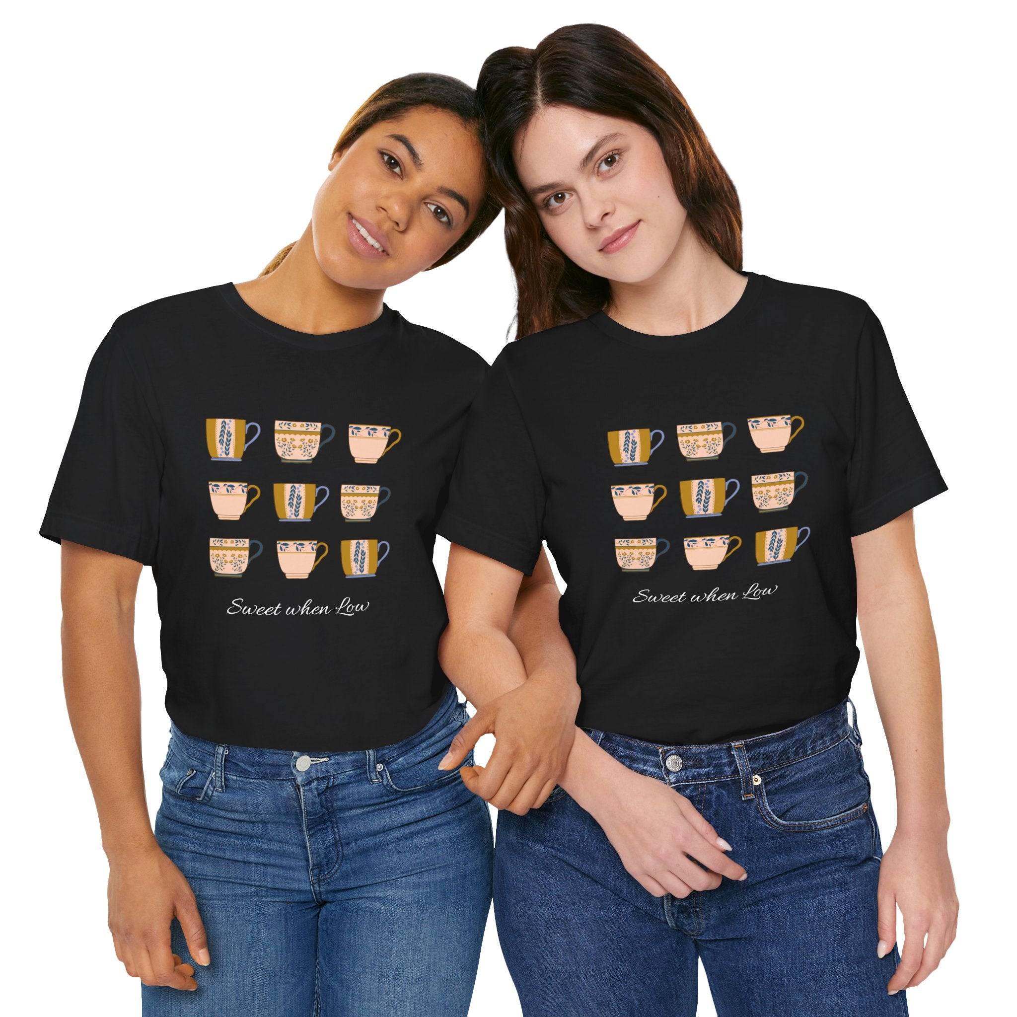 The Diabuddies Store Diabetes Awareness, Sweet when Low - Unisex Tee Diabetes Awareness, Sweet when Low - Unisex Tee: Why not add sugar when low? This "Sweet When Low" tee gets it. For those who know the unique craving for something sweet during a blood s