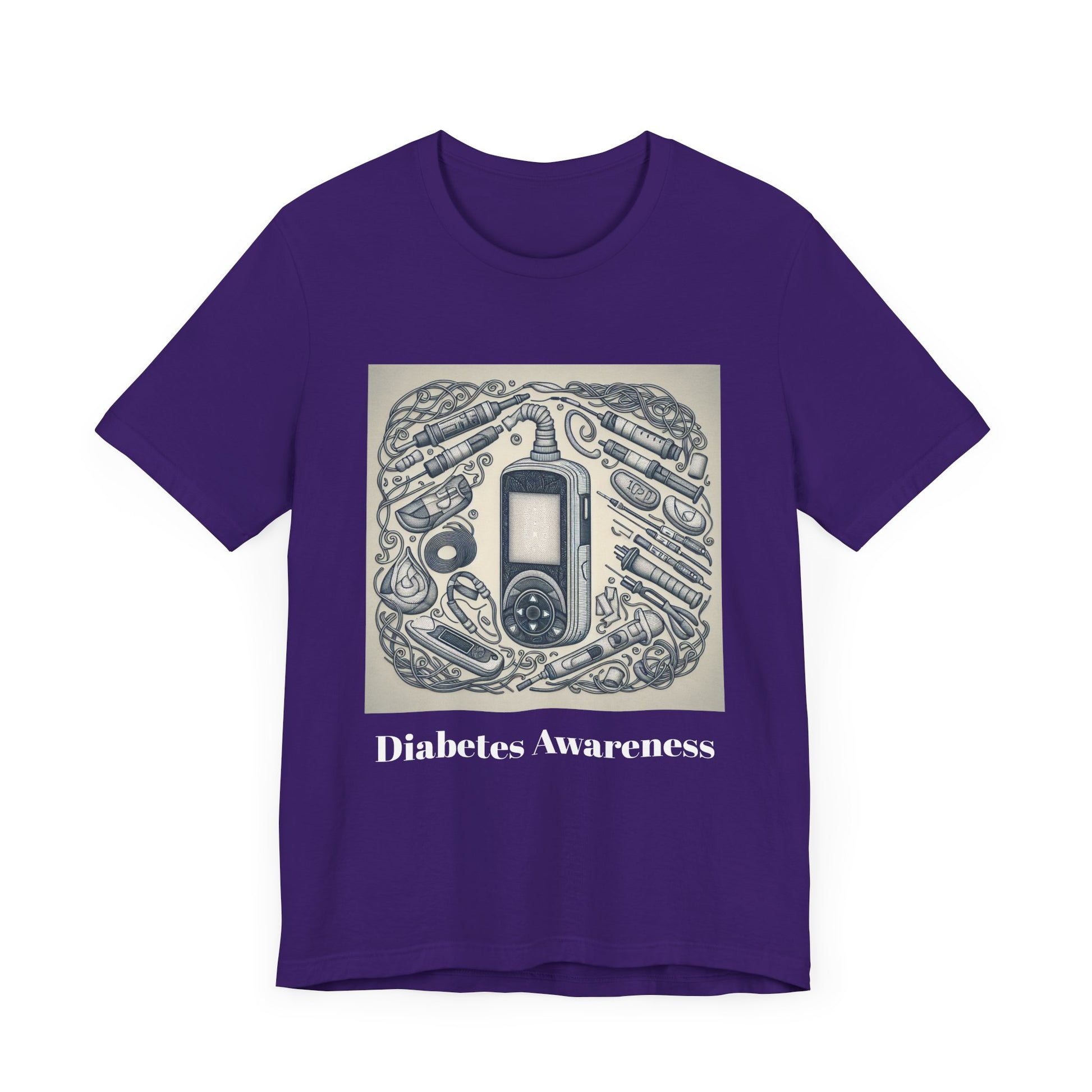 Diabetic Pump Supplies - Unisex Tee The Diabuddies Store T-Shirts $22.38