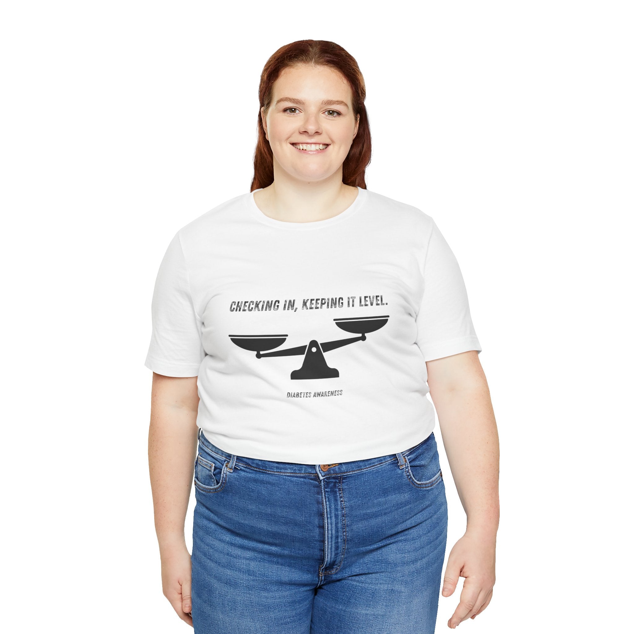 Checking In, Keeping it Level - Unisex Tee The Diabuddies Store T-Shirts $22.50