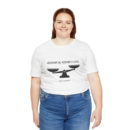 Checking In, Keeping it Level - Unisex Tee The Diabuddies Store T-Shirts $22.50
