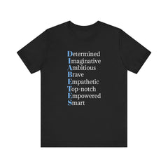 Diabetes: Qualities/Inspiring - Unisex Tee The Diabuddies Store T-Shirts $22.50