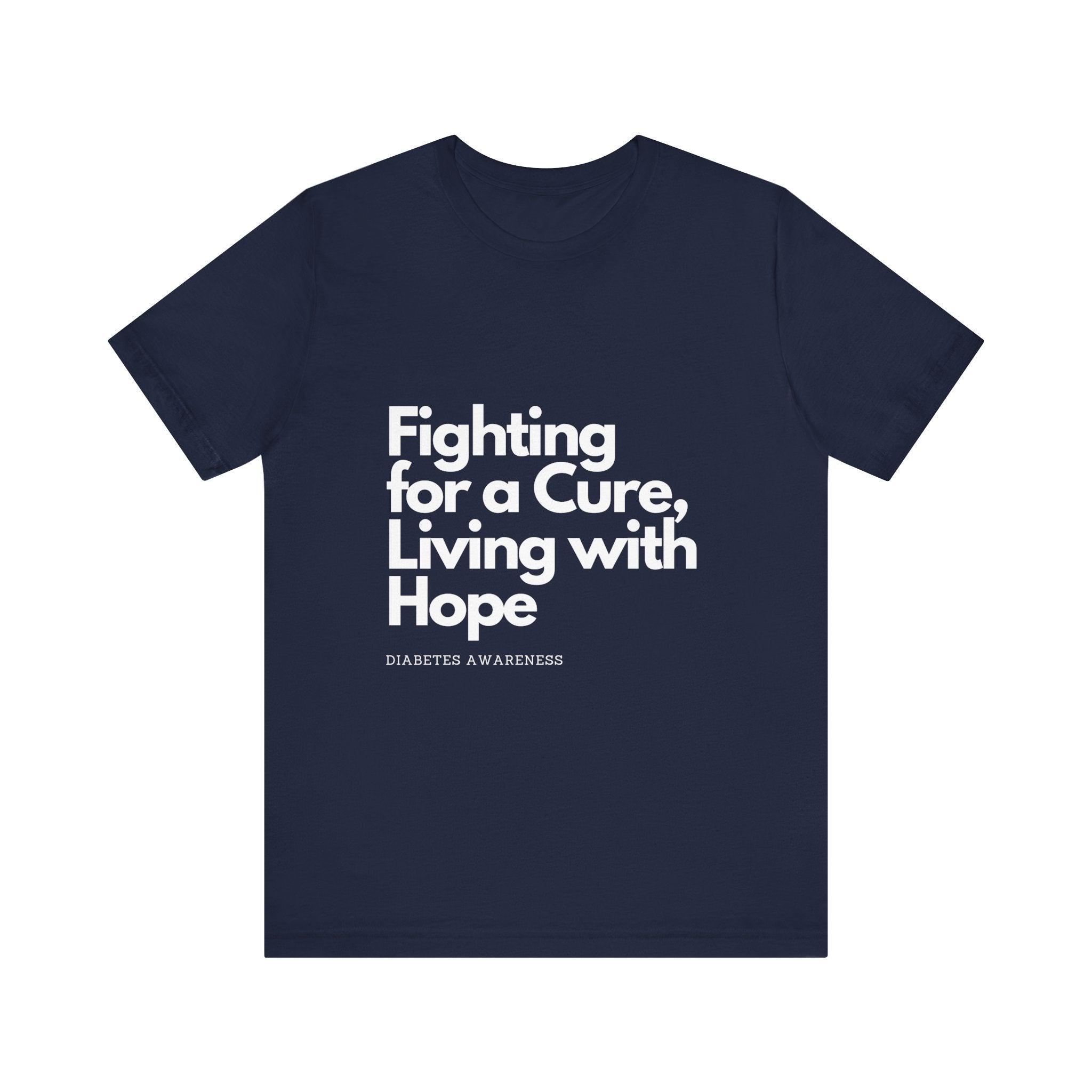 Fight 4 Cure Inspirational - Unisex Tee The Diabuddies Store T-Shirts $24.25