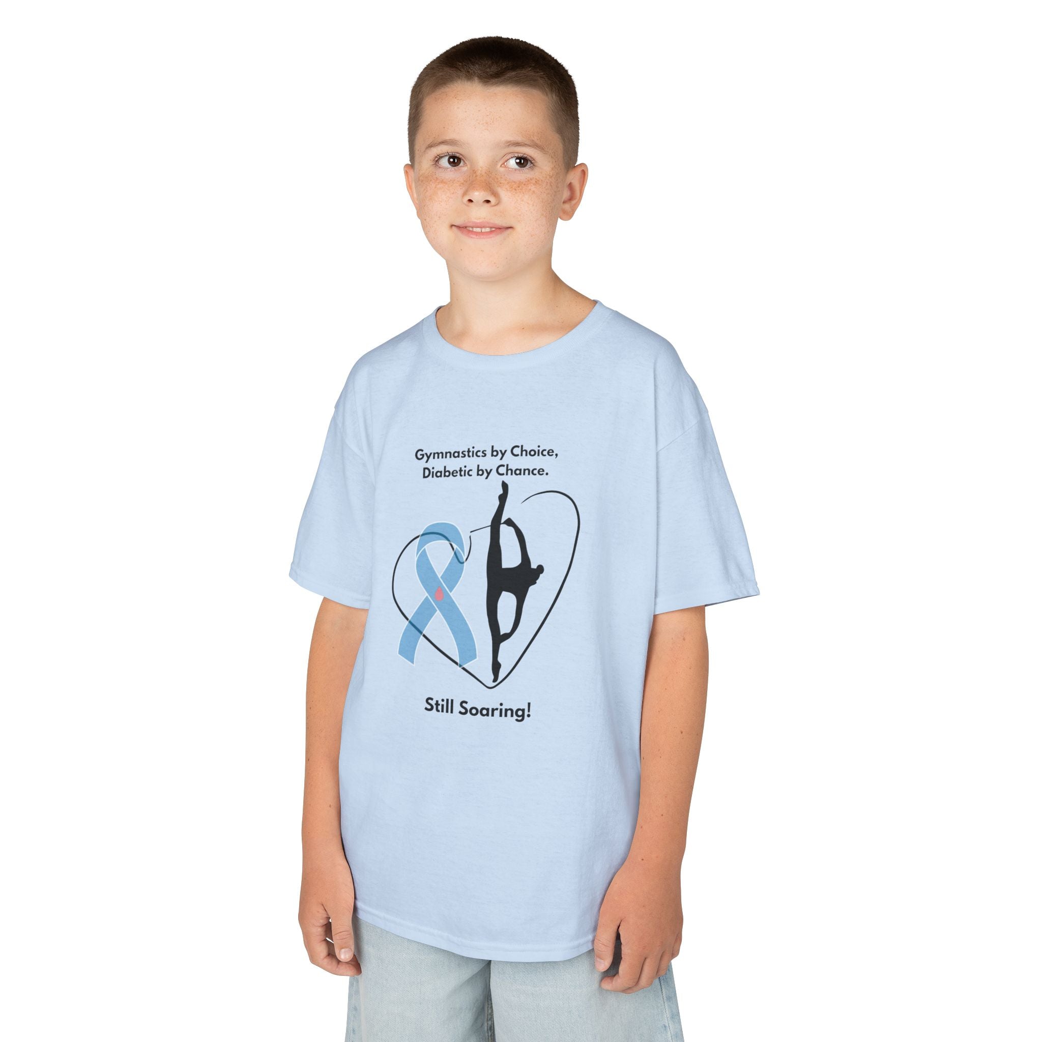 The Diabuddies Store Diabetes and Gymnastics - Kids Tee Show off their passion and strength with the Diabetes and Gymnastics - Kids Tee. This comfortable cotton shirt celebrates the perfect balance of managing diabetes and excelling at gymnastics. Kids cl