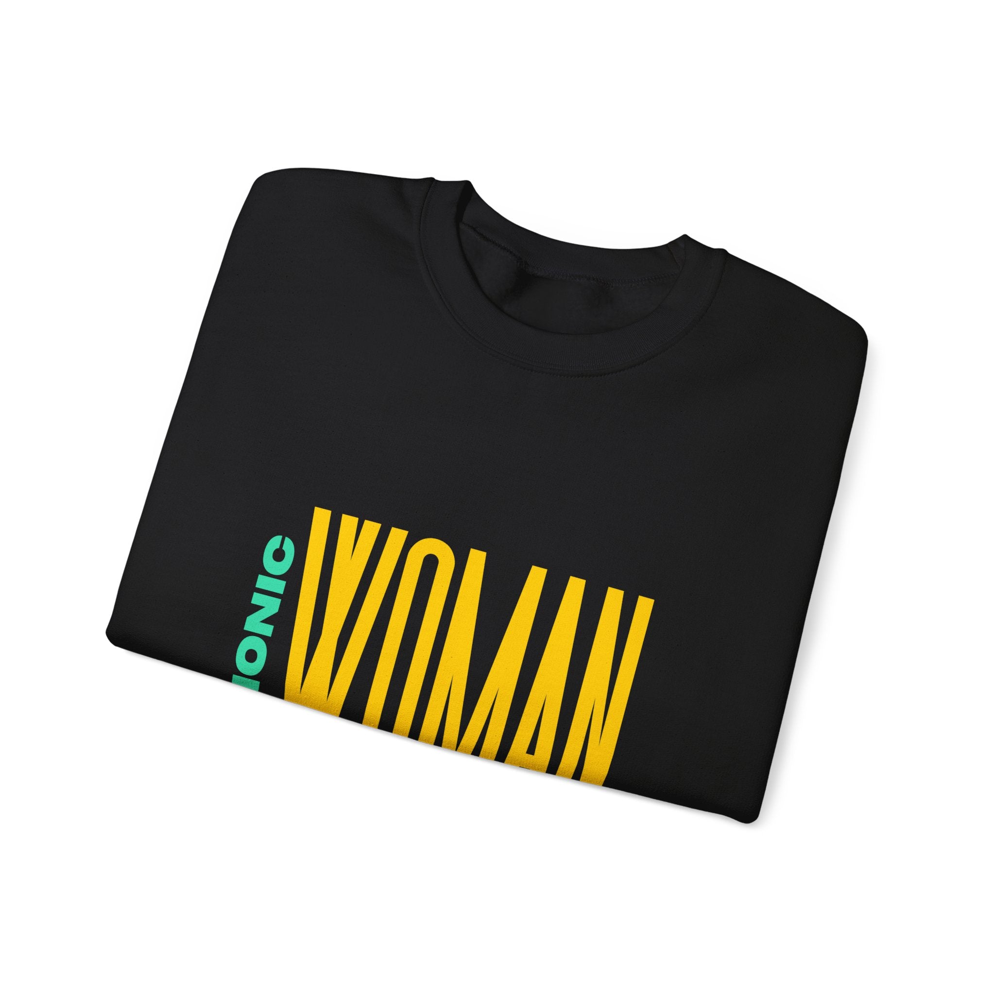 The Diabuddies Store Bionic Woman (Diabetes) - Unisex Sweatshirt Bionic Woman (Diabetes) - Unisex Sweatshirt: Unleash your inner Bionic strength! This Unisex Sweatshirt is a powerful statement of resilience, strength, and modern-day heroism for anyone liv