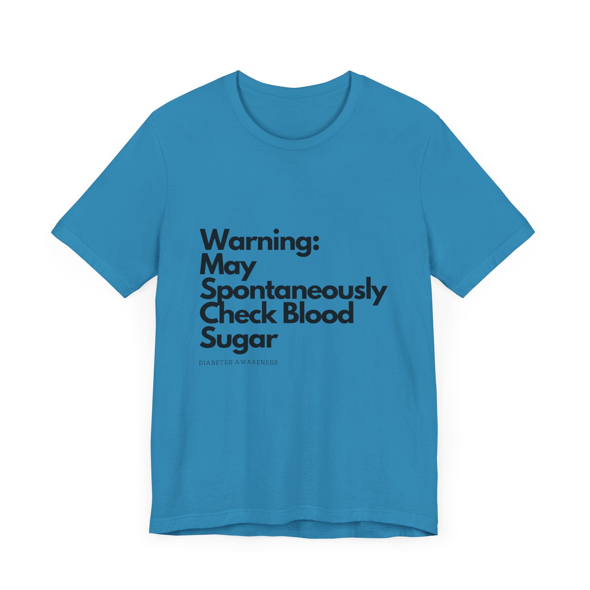 Warning: May Check BG - Unisex Tee The Diabuddies Store T-Shirts $22.38