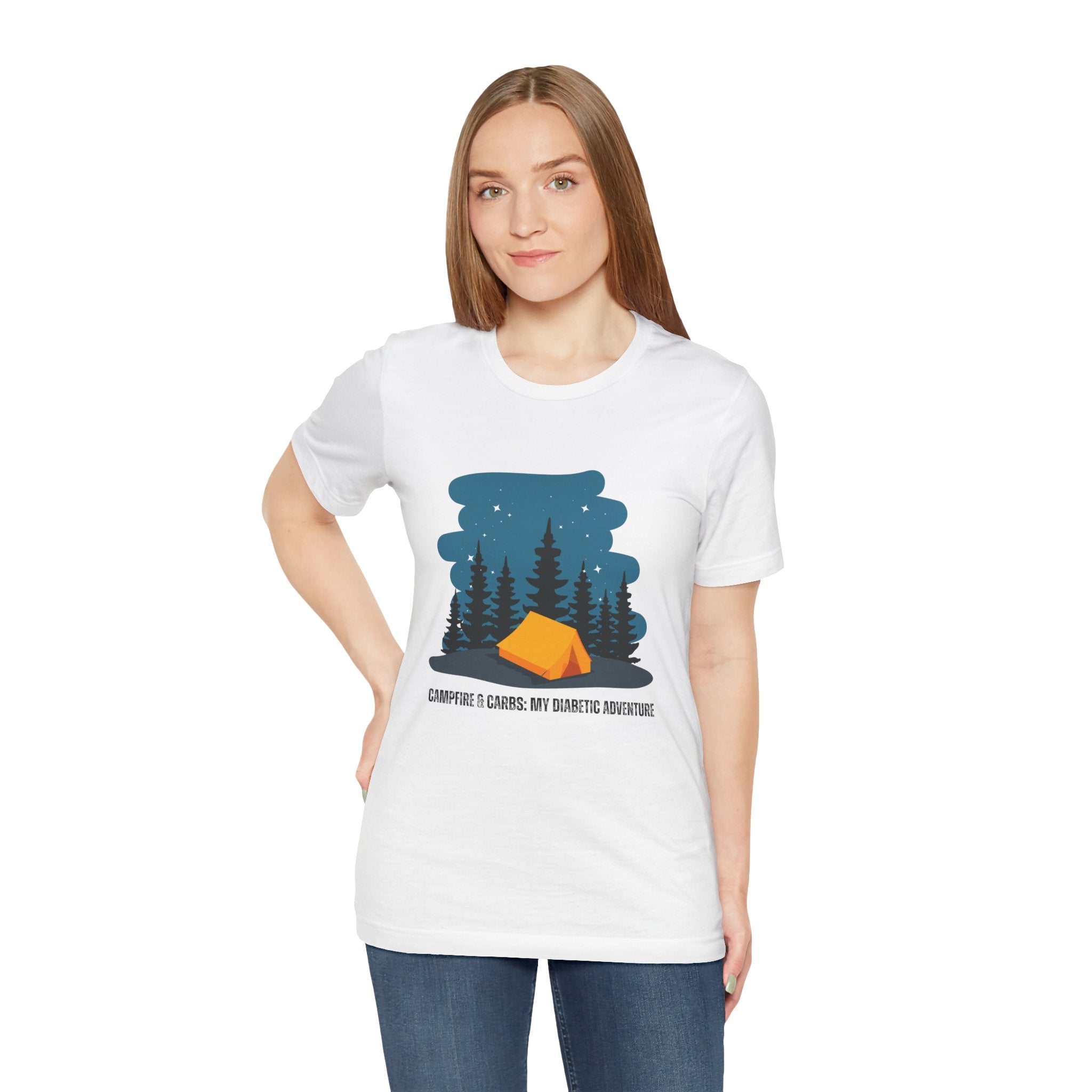Campfire & Carbs! - Unisex Tee The Diabuddies Store T-Shirts $22.50