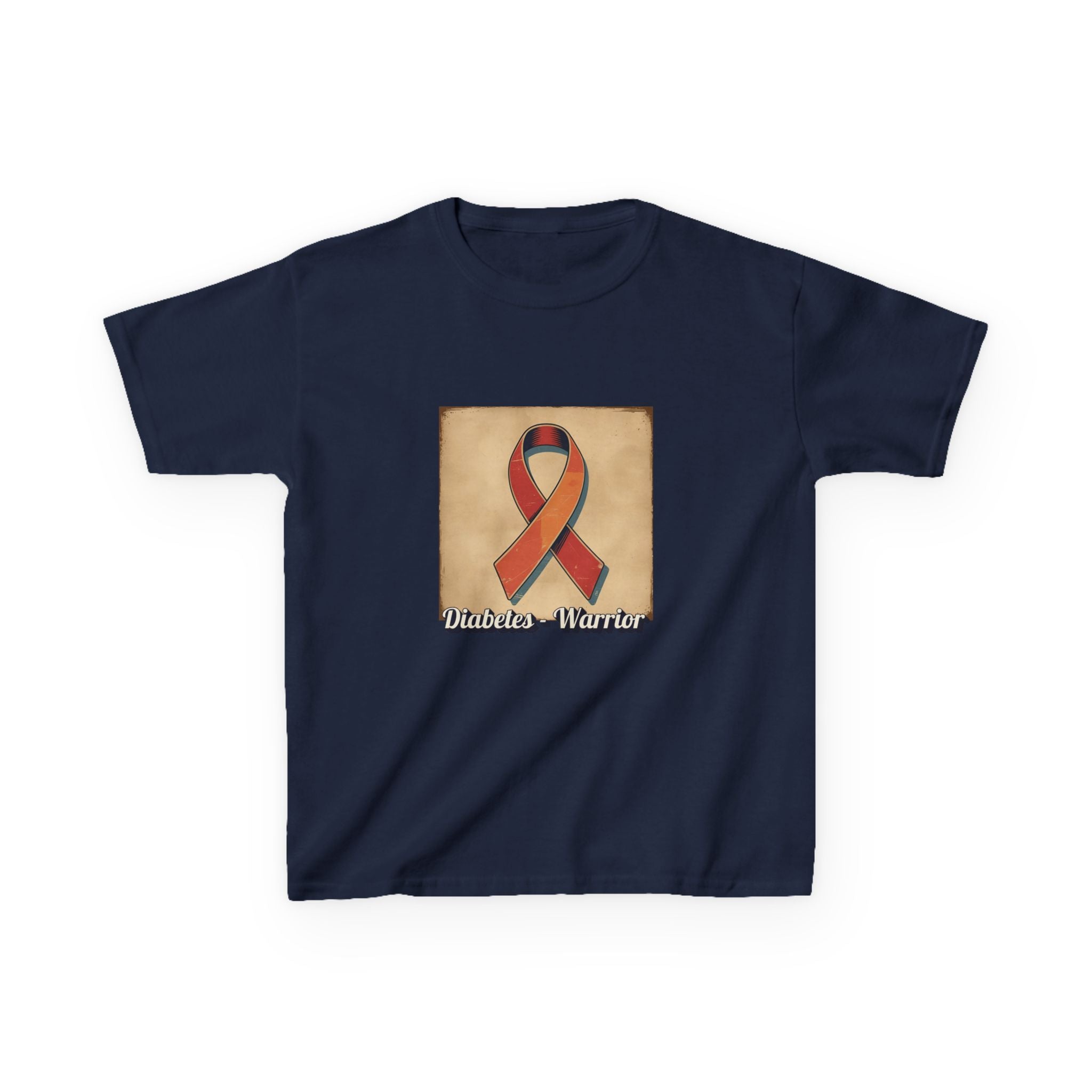 The Diabuddies Store Diabetes Warrior, Retro Look - Kids Tee Diabetes Warrior, Retro Look - Kids Tee: Let your young one show off their strength and style with our "Diabetes Warrior, Retro Look" Kids Tee! T-Shirts $17.74