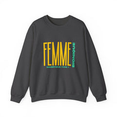The Diabuddies Store Bionic Woman Diabetes (French) - Unisex Sweatshirt Bionic Woman Diabetes (French) - Unisex Sweatshirt: Unleash your inner Bionic strength! This Unisex Sweatshirt is a powerful statement of resilience, strength, and modern-day heroism
