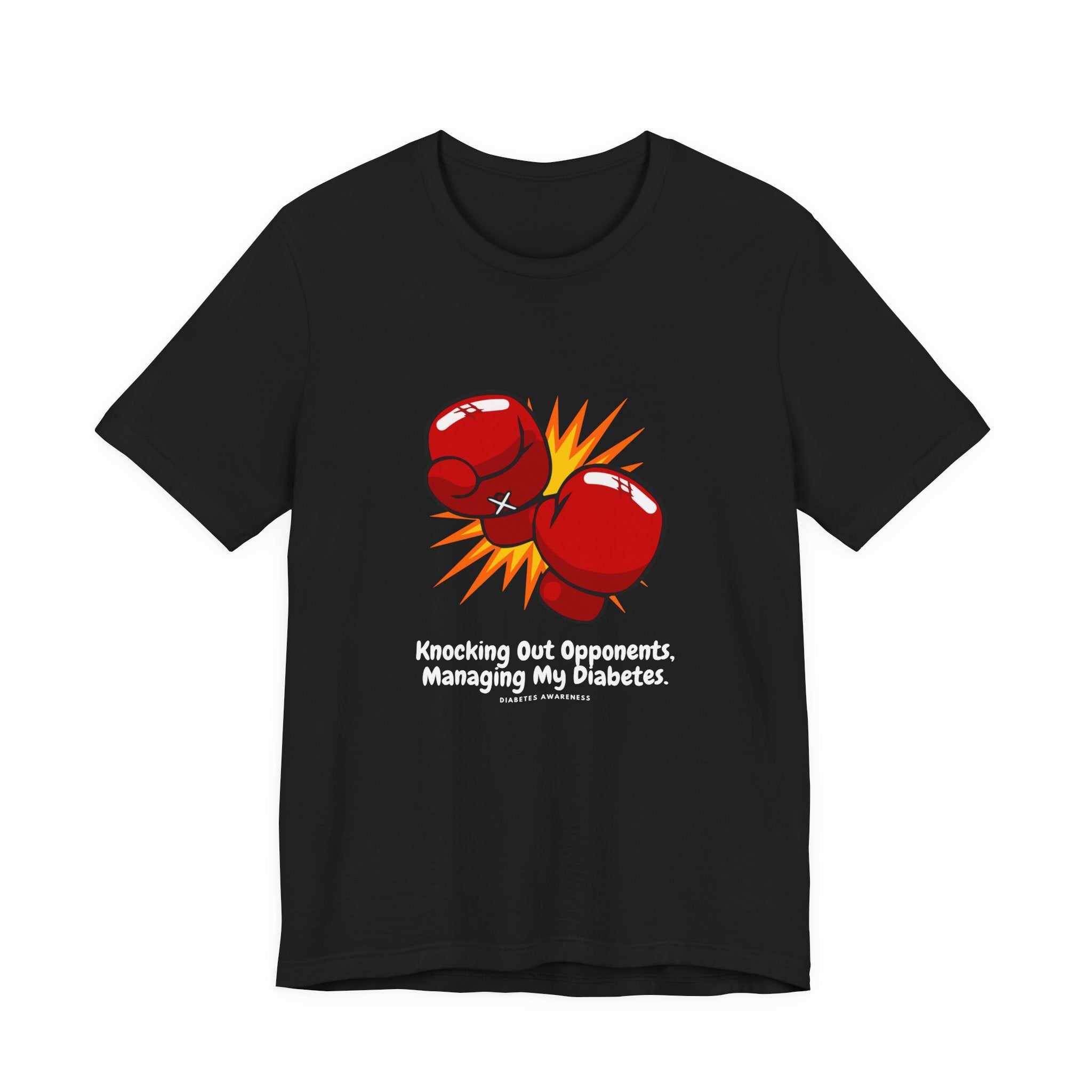 Diabetes & Boxing - Unisex Tee The Diabuddies Store T-Shirts $22.50