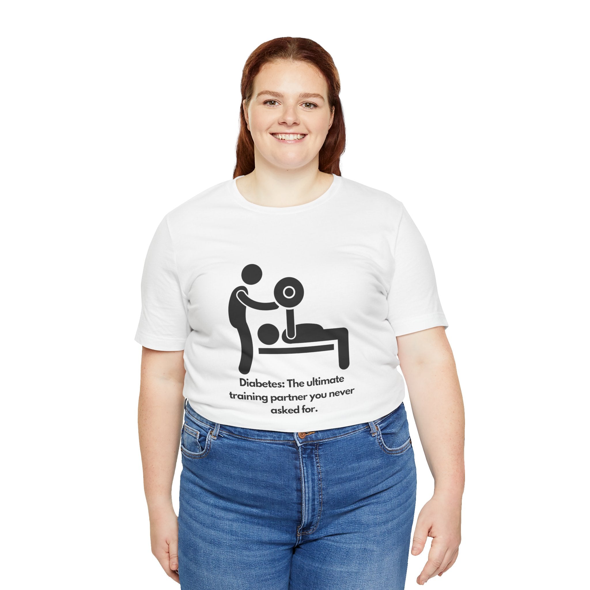 Diabetes: Ultimate Training Partner - Unisex Tee The Diabuddies Store T-Shirts $25.00