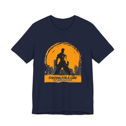 The Diabuddies Store Fighting for a Cure - Unisex Tee Fighting for a Cure - Unisex Tee: Make a statement that matters with this Unisex Tee. This comfortable and versatile shirt is a powerful way to raise awareness and spark conversations. Wear it proudly