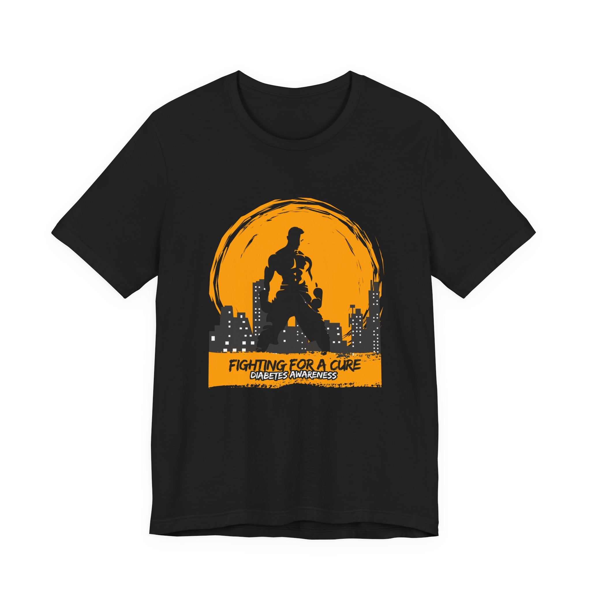 The Diabuddies Store Fighting for a Cure - Unisex Tee Fighting for a Cure - Unisex Tee: Make a statement that matters with this Unisex Tee. This comfortable and versatile shirt is a powerful way to raise awareness and spark conversations. Wear it proudly