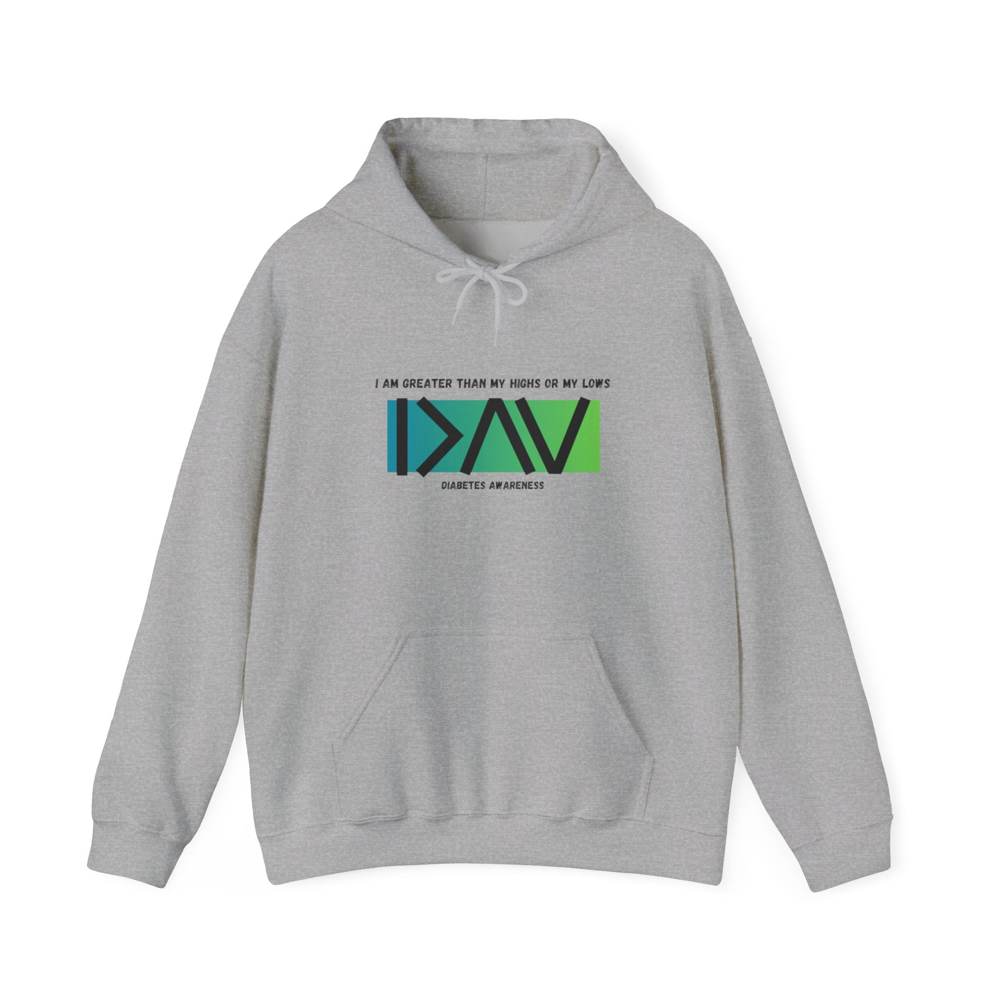 The Diabuddies Store Greater Than (Green) - Unisex Hoodie Greater Than (Green) - Unisex Hoodie: Make a bold statement: You are always greater than! Our Hoodie in vibrant Green is designed to stand out and uplift. Hoodies $32.41 Hoodie