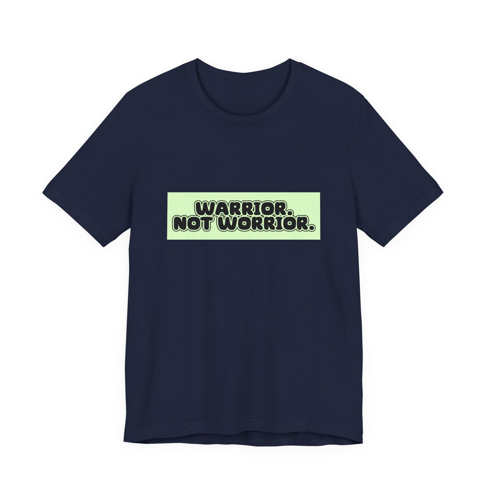 The Diabuddies Store Warrior. Not Worrior. - Unisex Tee Warrior. Not Worrior. - Unisex Tee: For those who face challenges head-on & spell "warrior" right. A clear statement of strength, resilience & sharp detail. T-Shirts $30.27