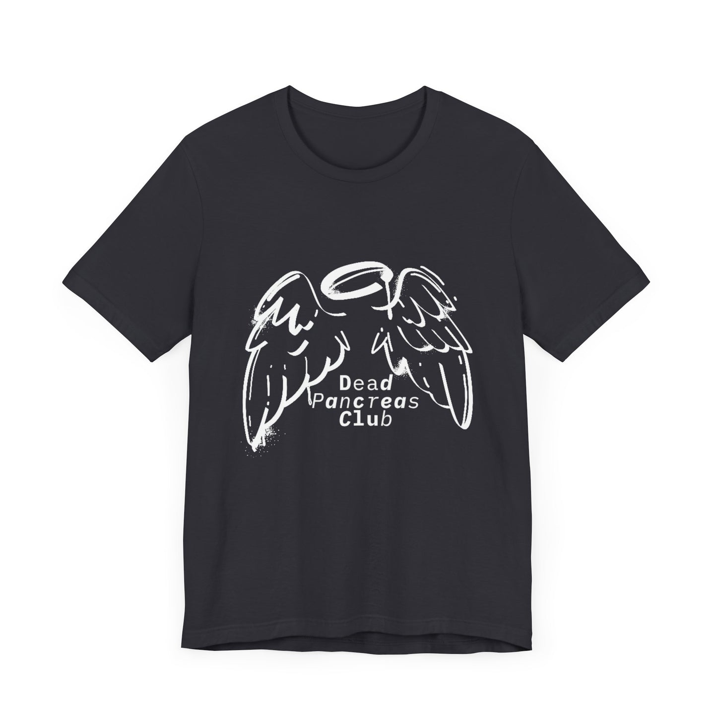 The Diabuddies Store Dead Pancreas Club (Angel Wings) Bundle You are an angel in this fight. Embrace your journey with the "Dead Pancreas Club" T-shirt and Cap bundle, featuring a powerful angel wings design. This isn't just a statement—it's a symbol of s